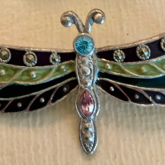 3 vintage 1980’s enamel brooches - Picture 5 of 11